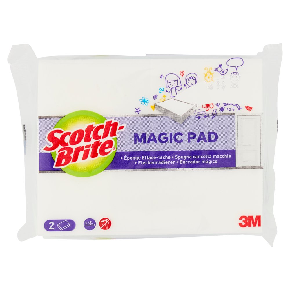 SCOTCH BRITE GOMMA CANCELLAMACCHIE X2 PZ .