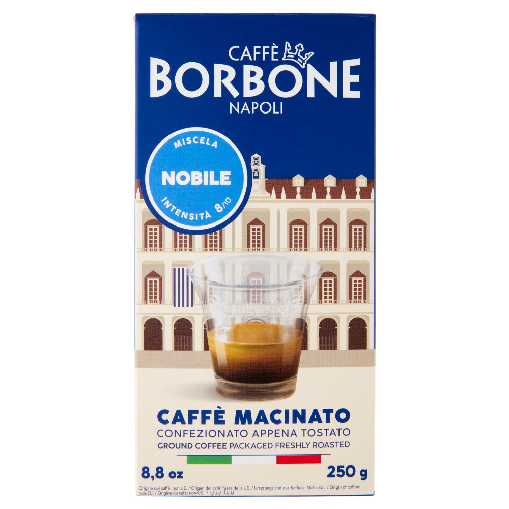 CAFFE'BORBONE MACINATO GR250 BLU (MISCEL A NOBILE)