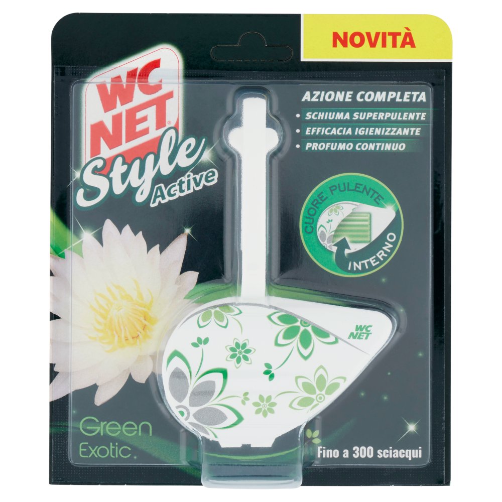WC NET TAVOLETTA STYLE FIORI VERDI