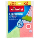 VILEDA PAVIMENTI MICROFIBRA COLOR X2