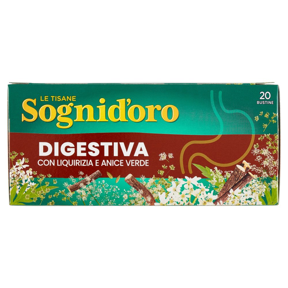 SOGNI D'ORO TISANA DIGESTIVA 20 FILTRI