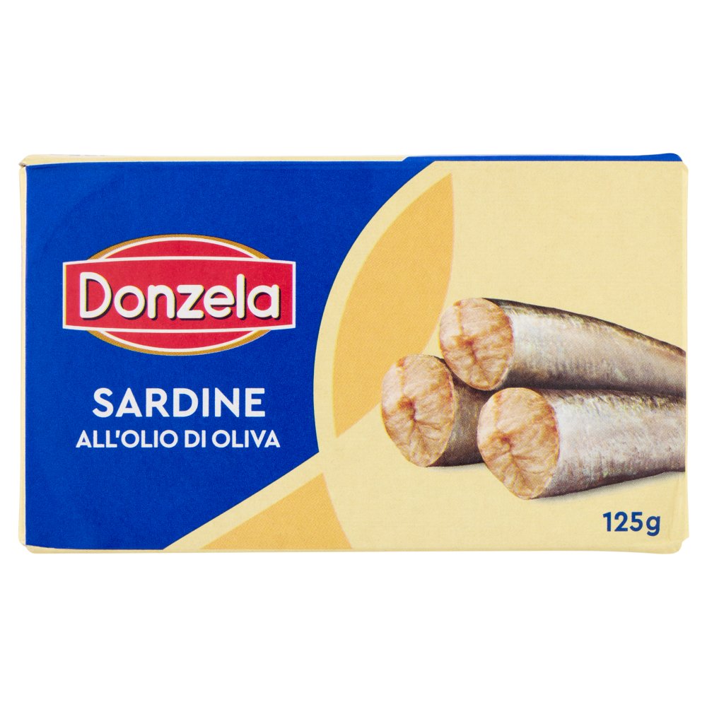 Donzela Sardine all'Olio di Oliva Gr.125