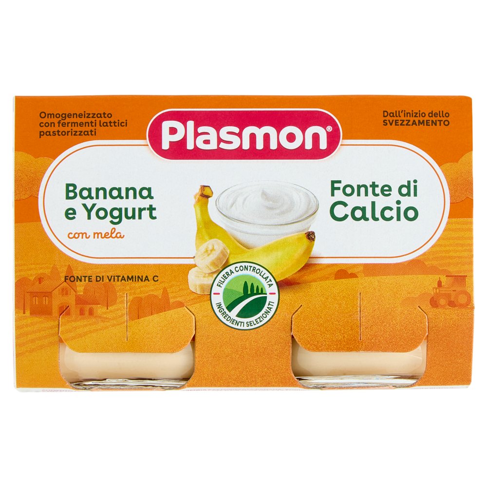 PLASMON OMO GR.120X2 YOG/BANANANA