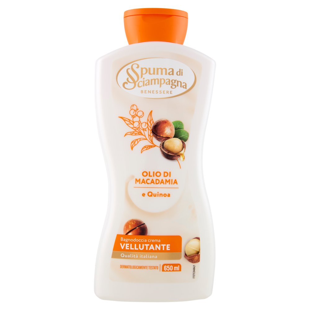 SPUMA SCIAMPAGNA BAGNODOCCIA MACADAMIA/Q UINOA ML65