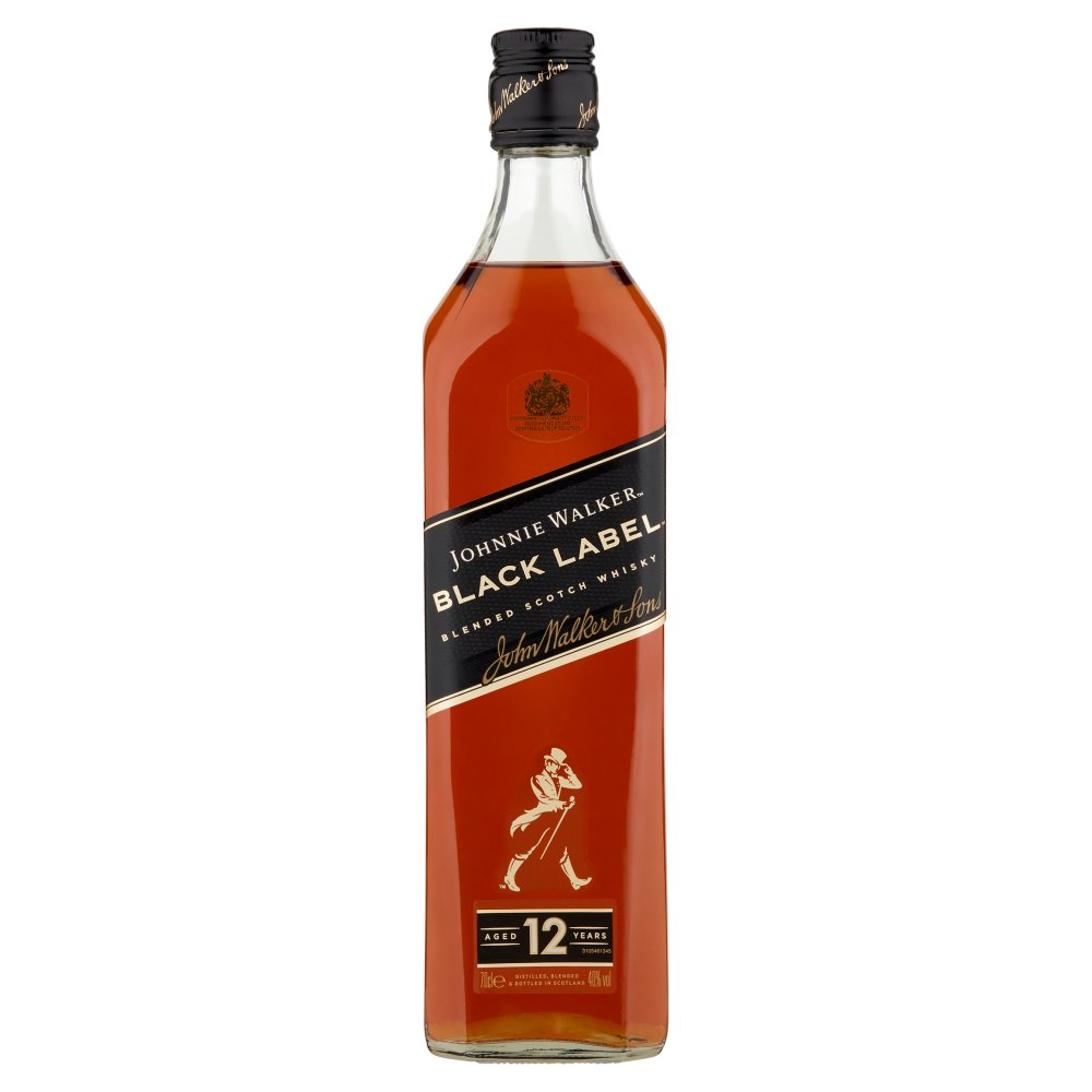 WHISKY J.WALKER BLACK LABEL 40Â°CL.70