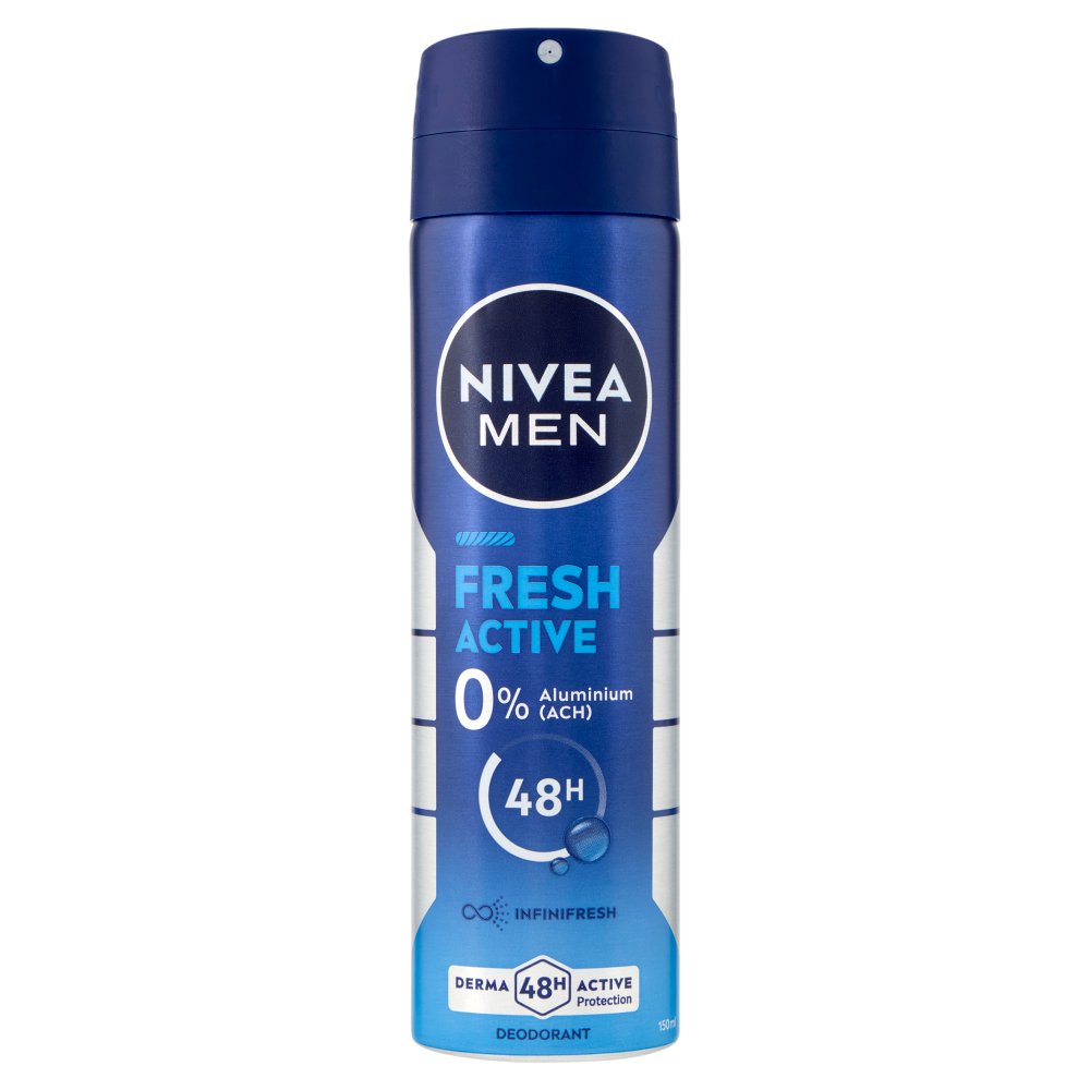 NIVEA DEO SPRAY ML.150 FRESH ACTIVE FOR MEN