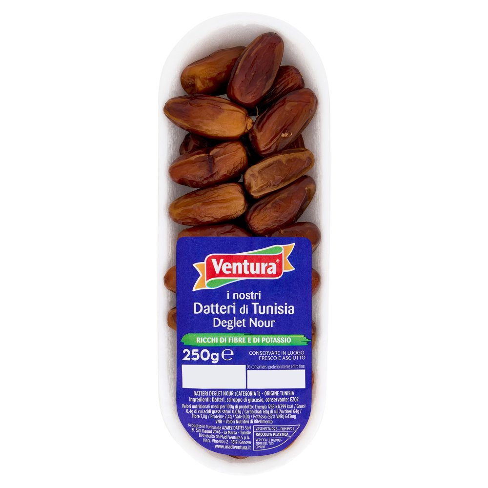 Ventura Datteri di Tunisia Deglet Nour Gr.250