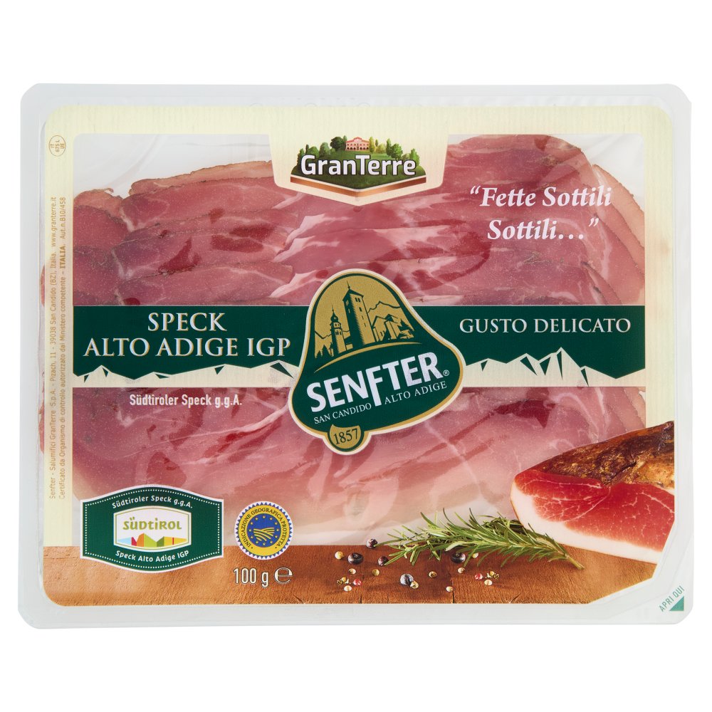 SENFTER SPECK ALTO ADIGE GR.100