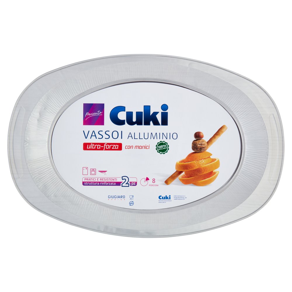 CUKI VASSOIO 8 PORZIONI PZ.2