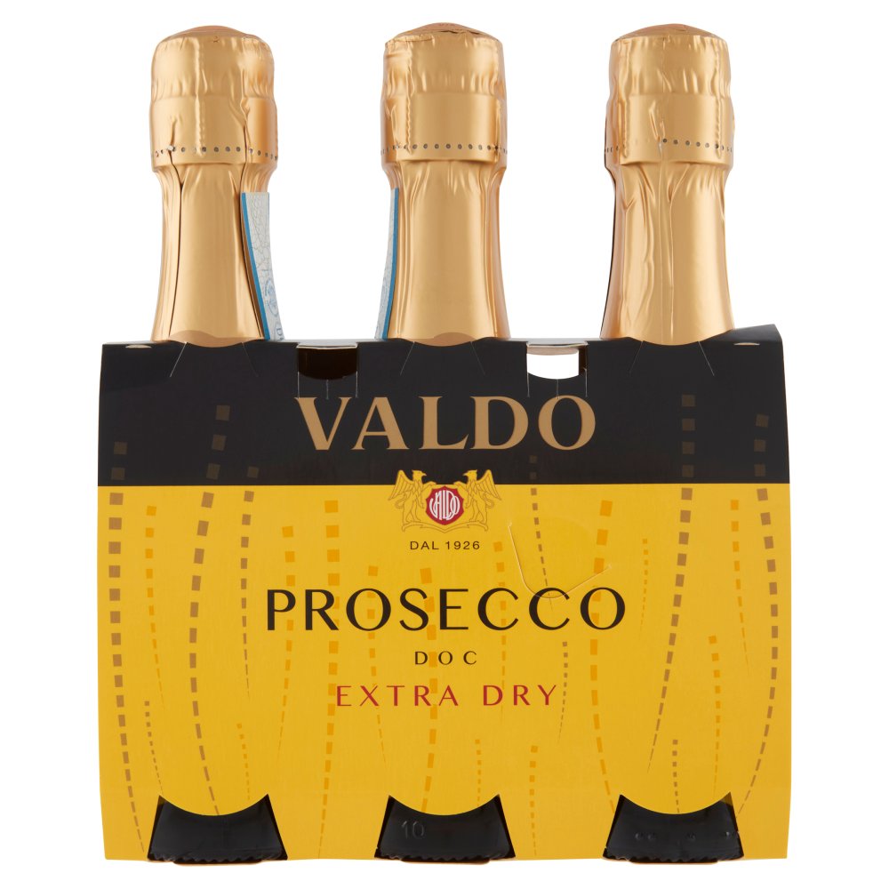 VALDO PROSECCO DOC TREVISO ML.200X3 EXTR A DRY 11Â°
