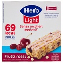 HERO BARRETTE LIGHT FRUTTI ROSSI GR.20X6