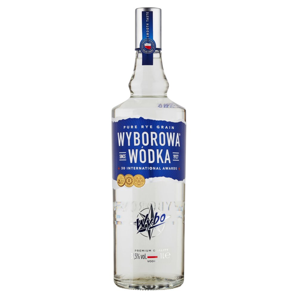 VODKA WIBOROWA CL.100 37,5Â°VOL