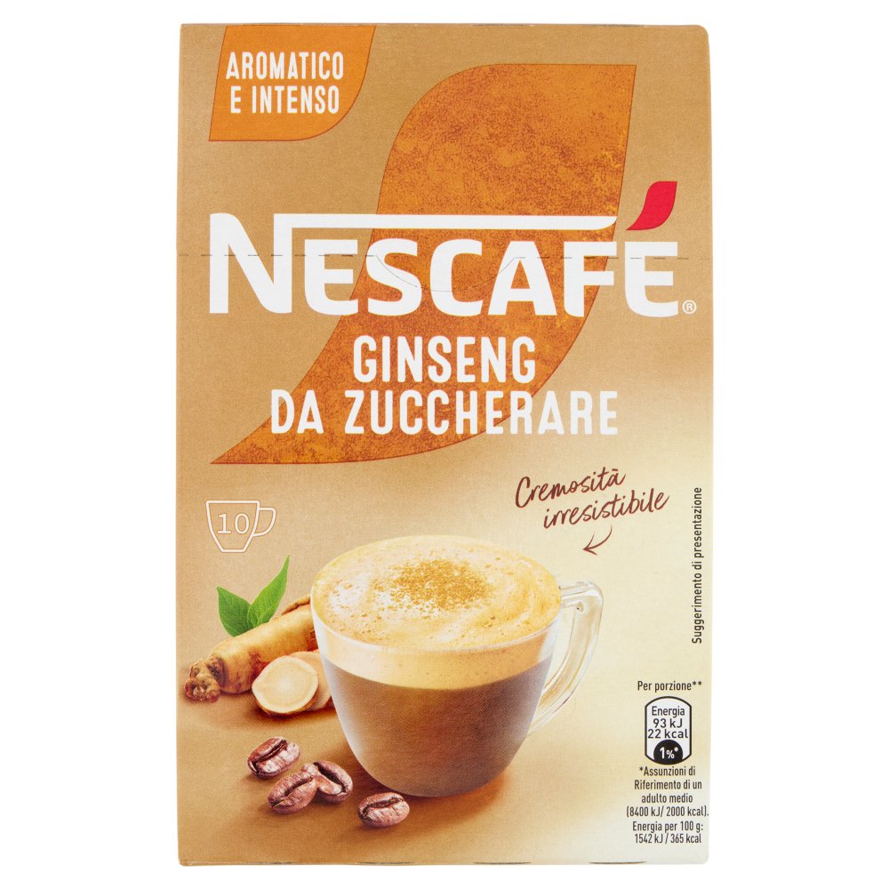 NESCAFFE' GOLD GINSENG GR.60 DA ZUCCHERA RE