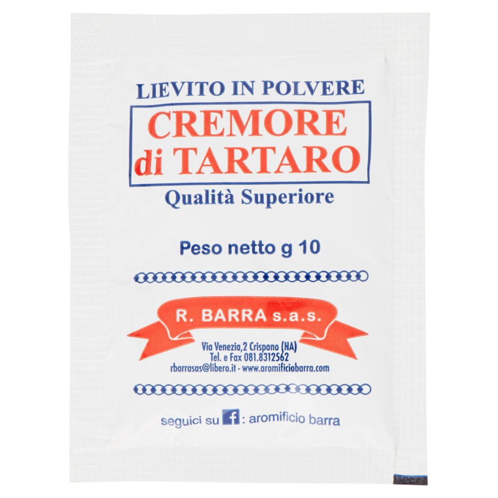 BARRA CREMORTARTARO GR.8      BUSTINA