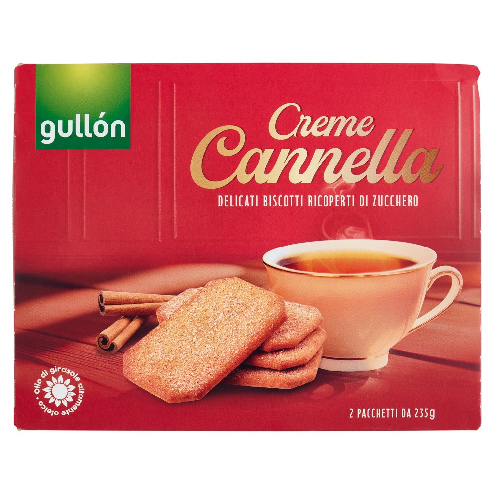 GULLON CREME CANNELLA GR.470