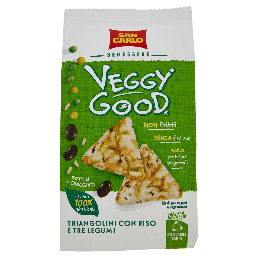 SAN CARLO VEGGY GOOD 3LEGUMI GR.65 MINIG ALLETTE