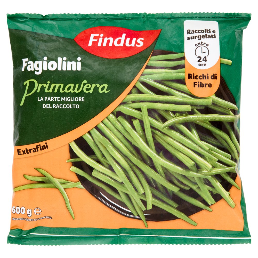 FINDUS FAGIOLINI PRIMAVERA GR.600