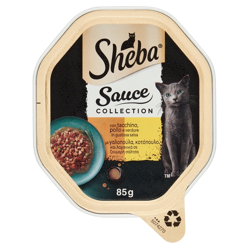 SHEBA GR.85 CREAZ.SPEC.TACCHINO POLLO E VERDURE VA