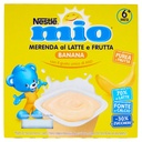 Nestle' Mio Merenda al Latte e Banana Pz.4 Gr.100 