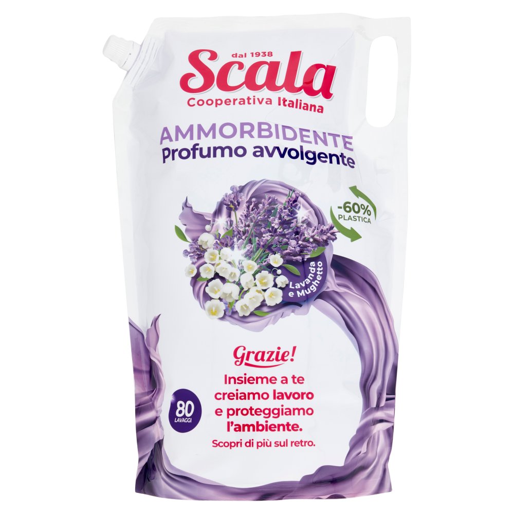 SCALA AMMORBIDENTE LAVANDA LT.2  BUSTA 3 0 LAVAGGI