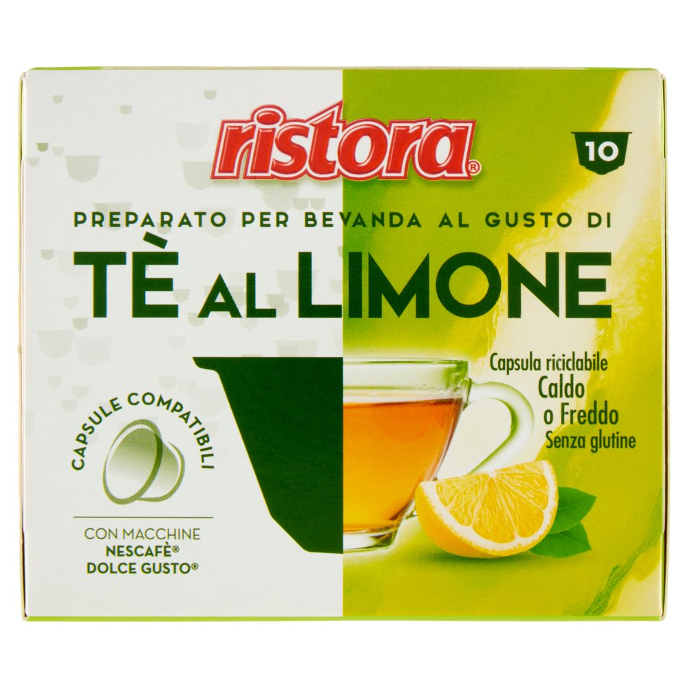 RISTORA TE'LIMONE X10 CAPSULE GR.12 DOLC EGUSTO