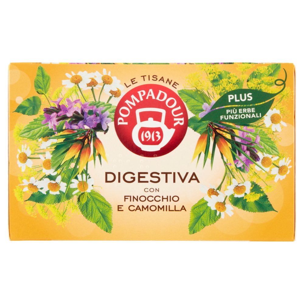 Pompadour Tisana Digestiva 15+3 Filtri