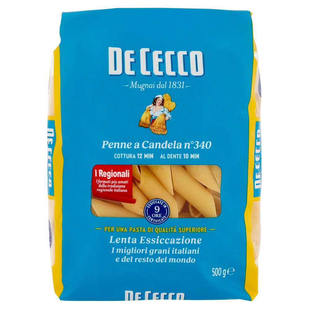 DE CECCO PENNE CANDELA N.340 GR.500