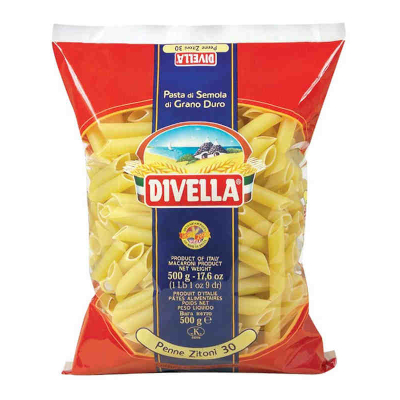 Divella Penne Zitoni N°30 Gr.500