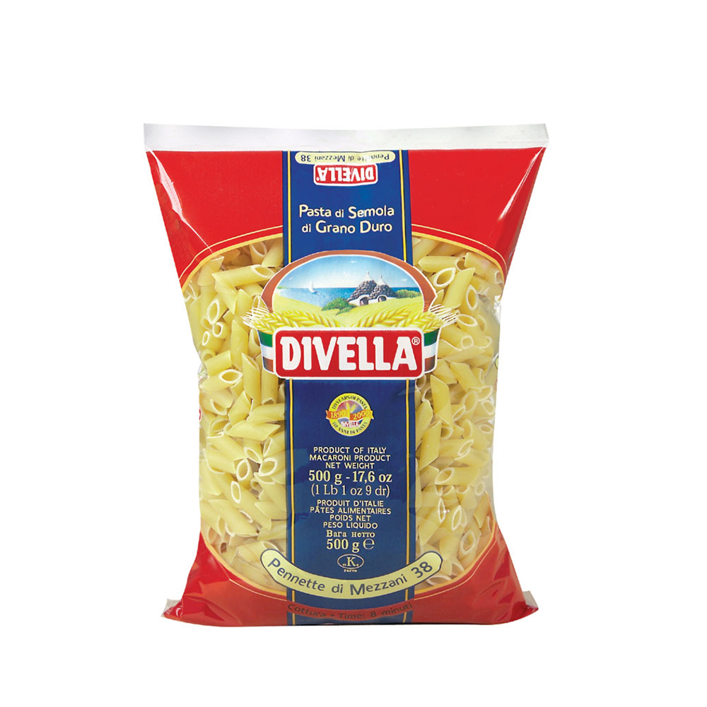 Divella Pennette Mezzane N°38 Gr.500