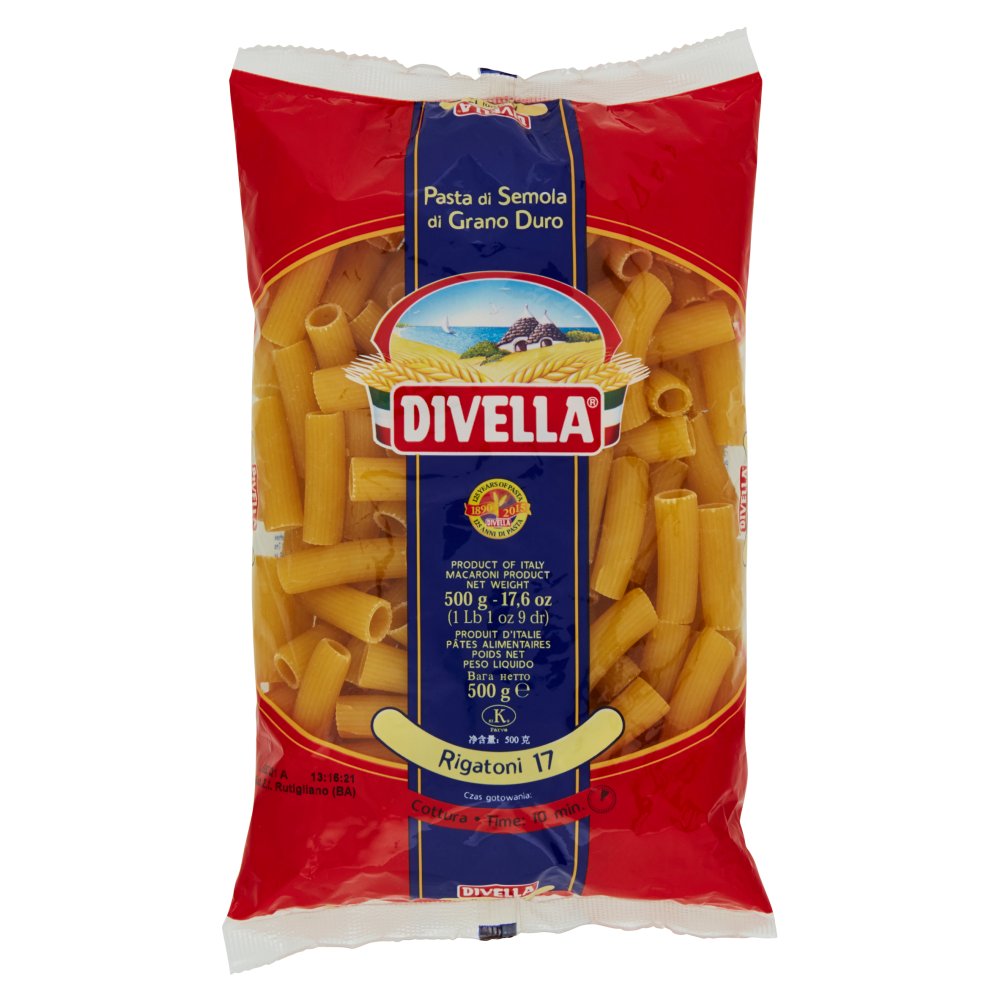 Divella Rigatoni N°17 Gr.500