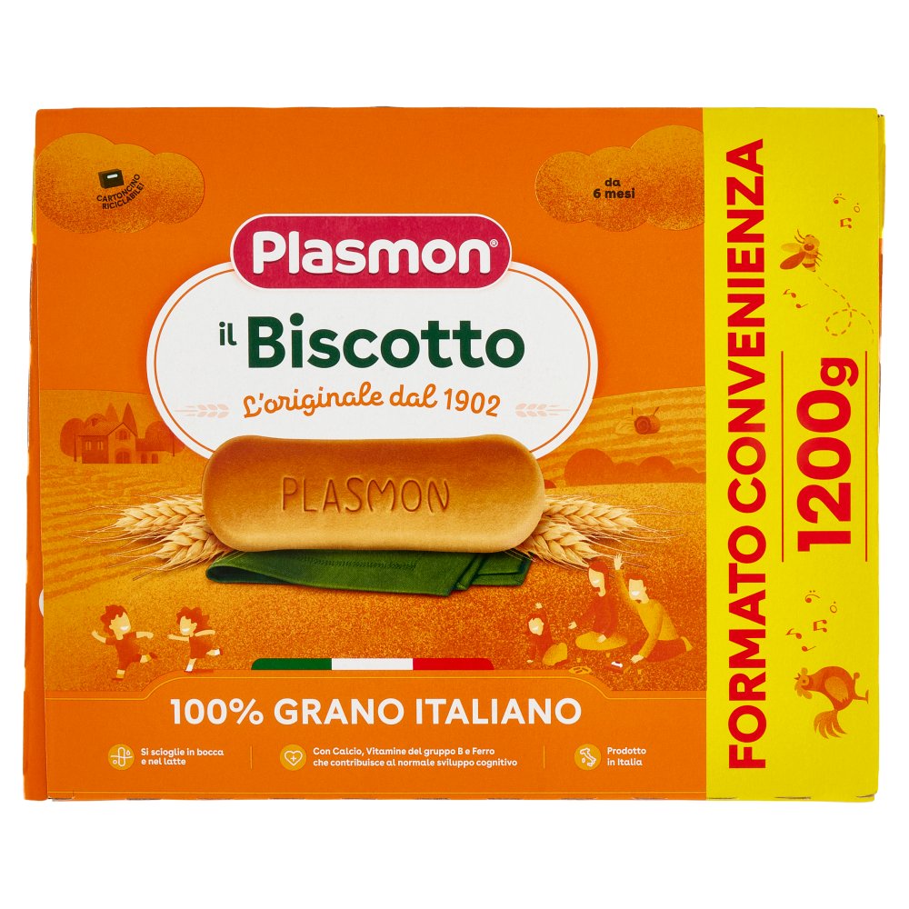 PLASMON BISCOTTO GR 1200| Imb. 4