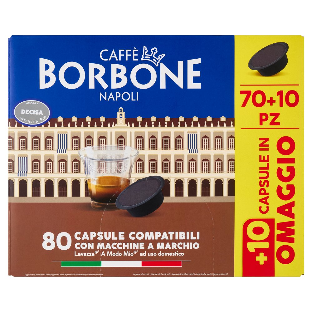 BORBONE COMPATIBILI LAVAZZA A.M.M. G.7,2 X(70+10OM)MISC.DECIS| Imb. 1