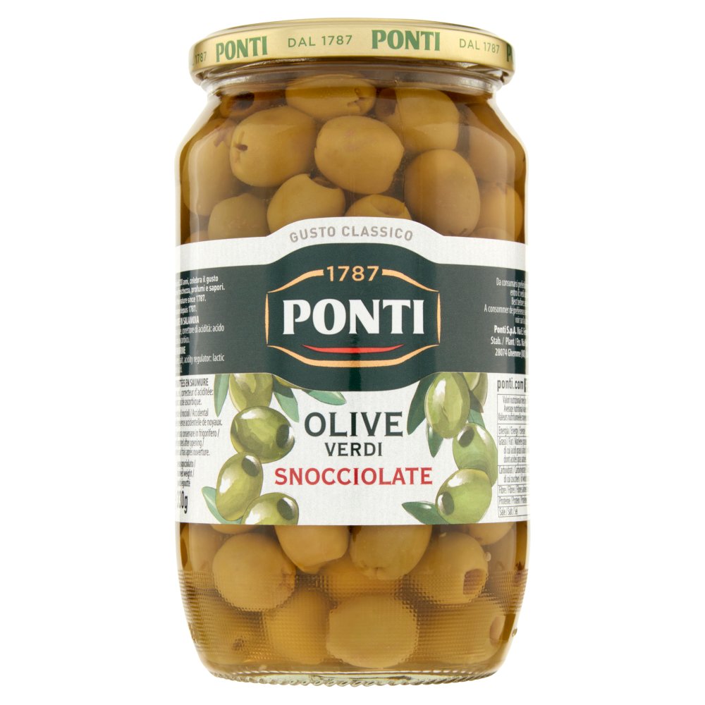 PONTI OLIVE SNOCC.G.800 VETRO| Imb. 6