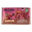 Misura Fibrextra Cornetti Frutti di Bosco Barbabietola e Uva Gr.308