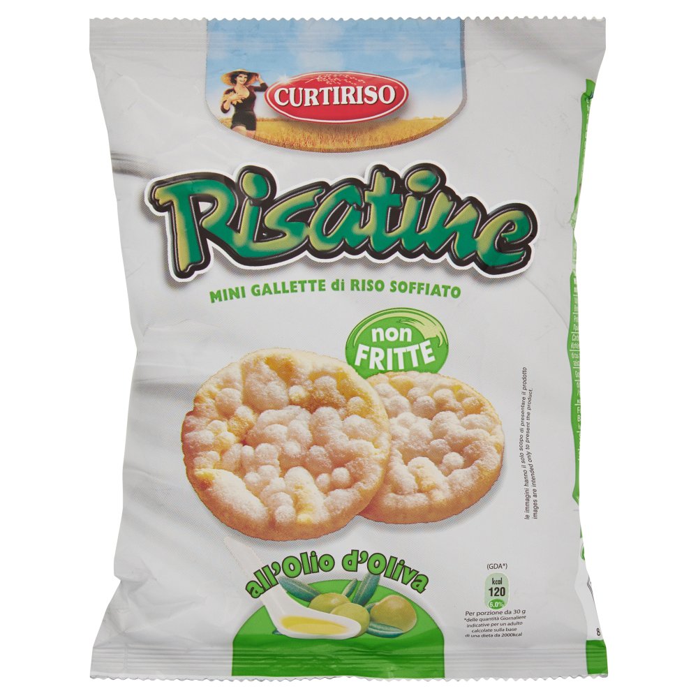 Curtiriso Risatine Snack all'Olio di Oliva Gr.30