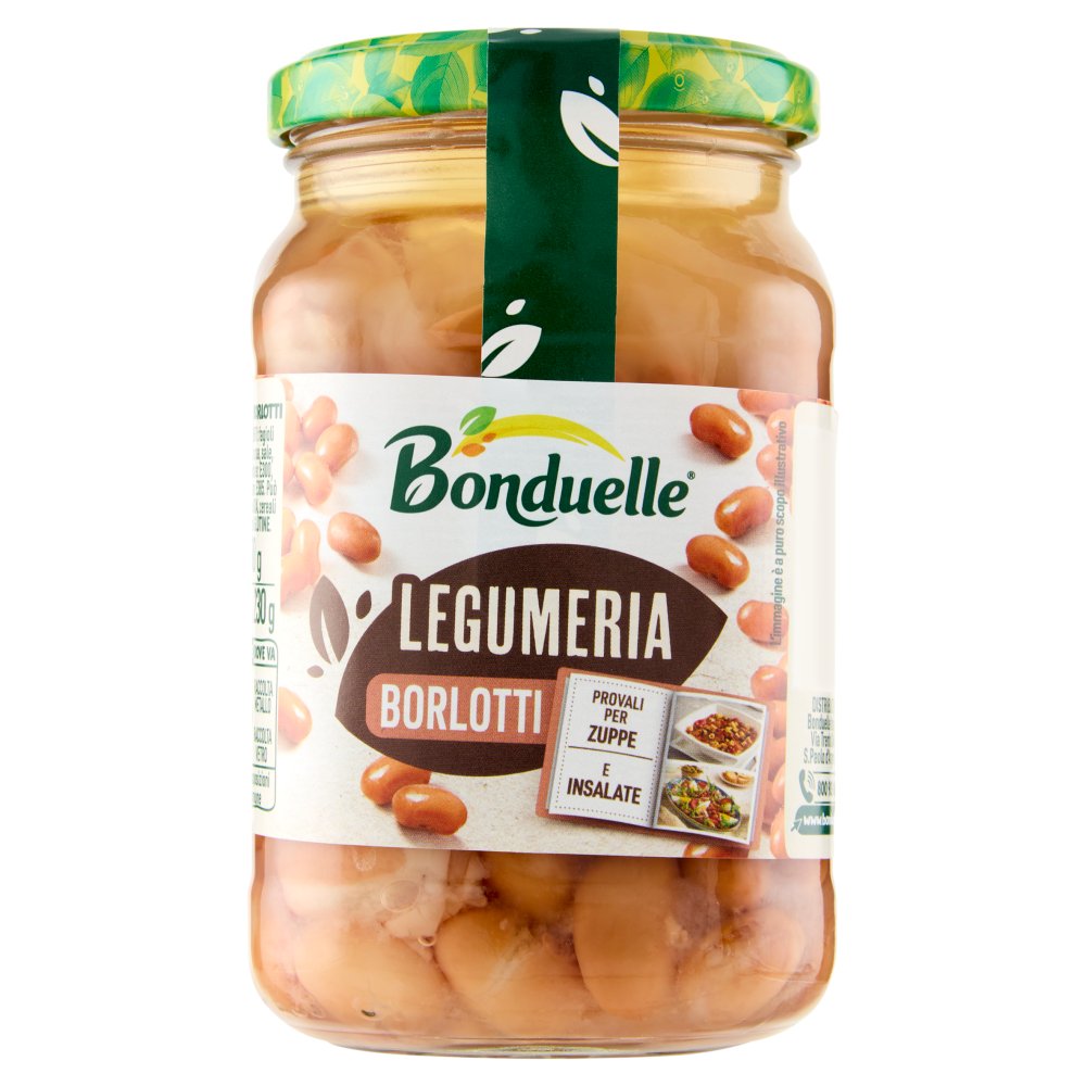 Bonduelle Borlotti Vaso Vetro Gr.330