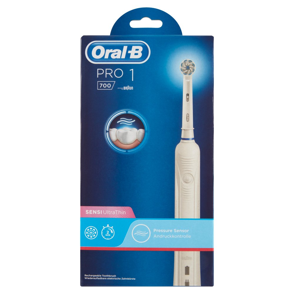 ORAL-B PRO 1 700 SENSI ULTRATHIN SPAZZOL INO ELETTRICO| Imb. 6