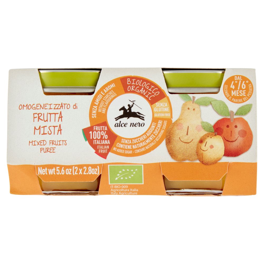 ALCE NERO OMO FRUTTA G.80X2 BIO FRUTTA M ISTA| Imb. 6