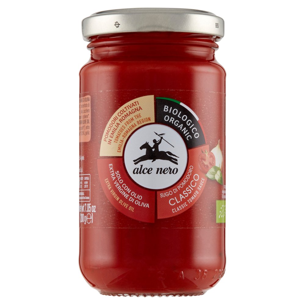 ALCE NERO SUGO CLASSICO G.200 BIO| Imb. 12