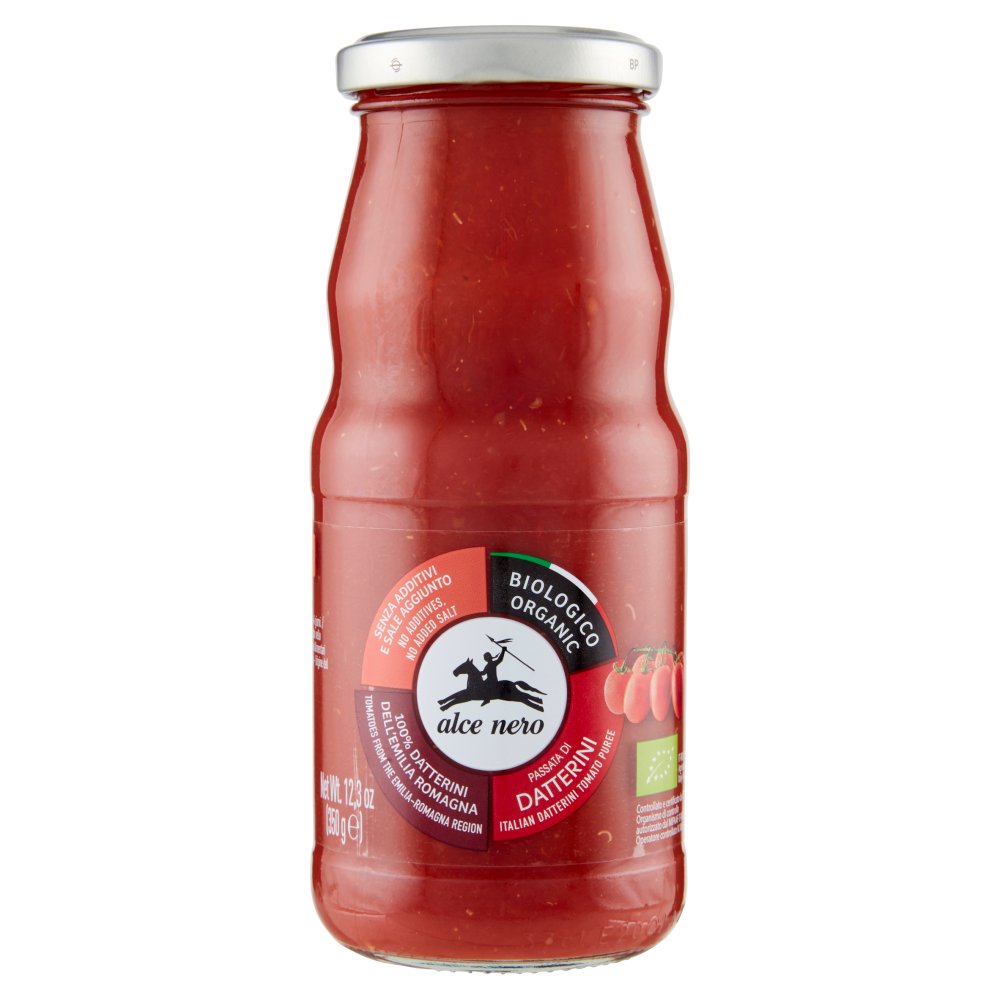 ALCE NERO PASSATA BIO POMODORO DATTERINO G.350| Imb. 12