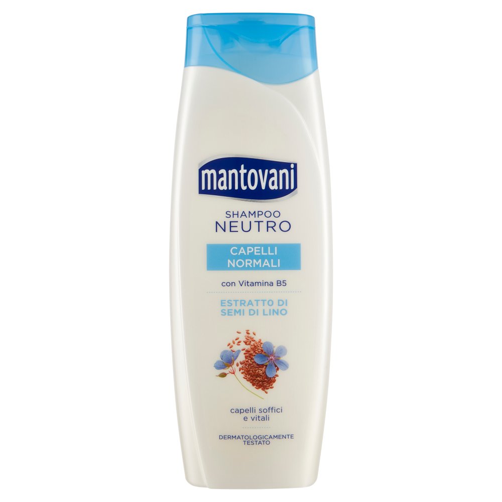 MANTOVANI SHAMPOO NEUTRO CAPELLI NORMALI ML.400.| Imb. 12