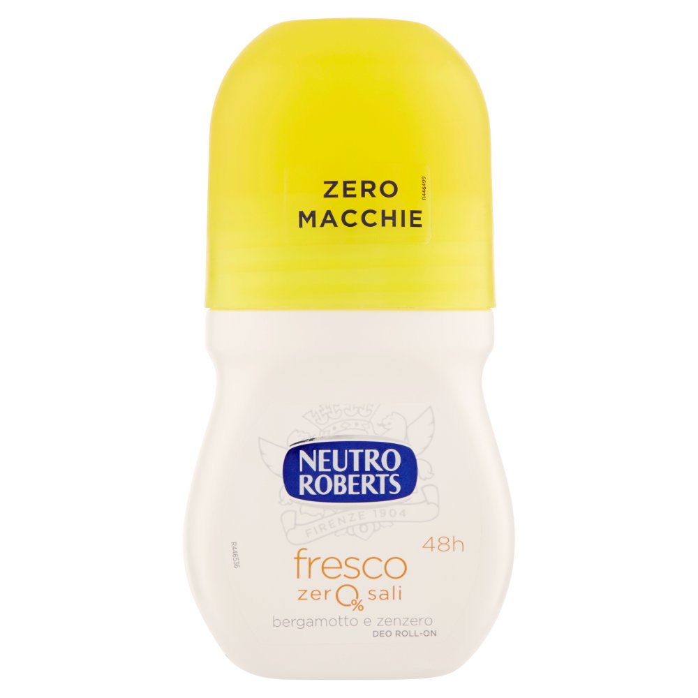 ROBERTS DEO ROLL-ON GIALLO BERGAMOTTO E ZENZERO ML.50| Imb. 6