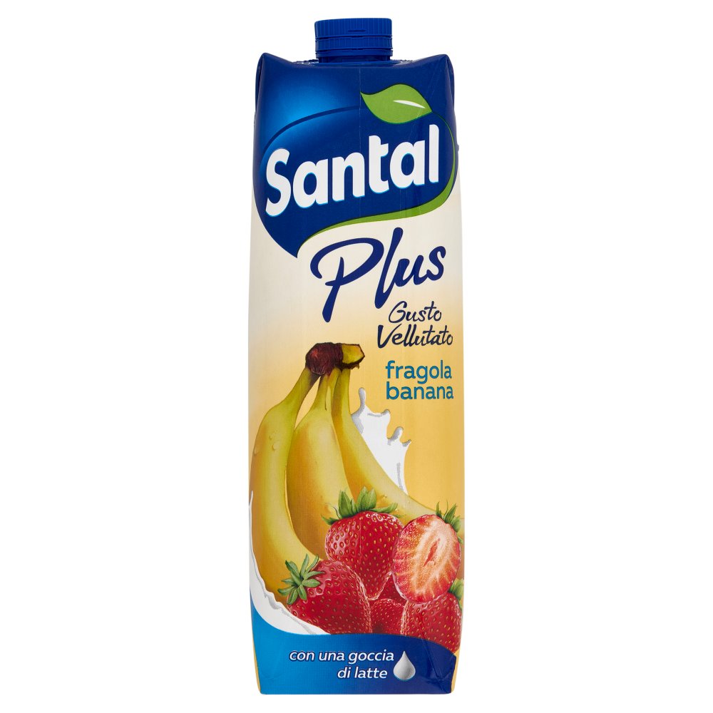 Santal Plus Fragola e Banana Limpidi Lt.1