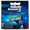 GILLETTE SENSOR3 RIC.X4| Imb. 10