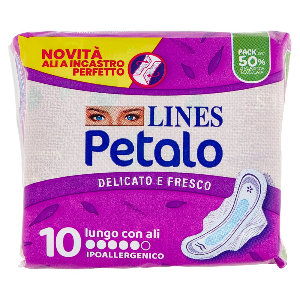 LINES PETALO BLU LUNGO ALI X10| Imb. 12