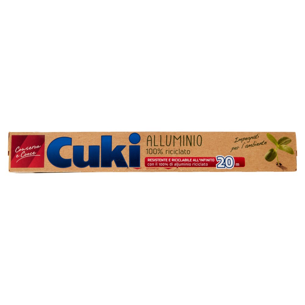 CUKI ALLUMINIO 100% RICICLATO MT 20| Imb . 24