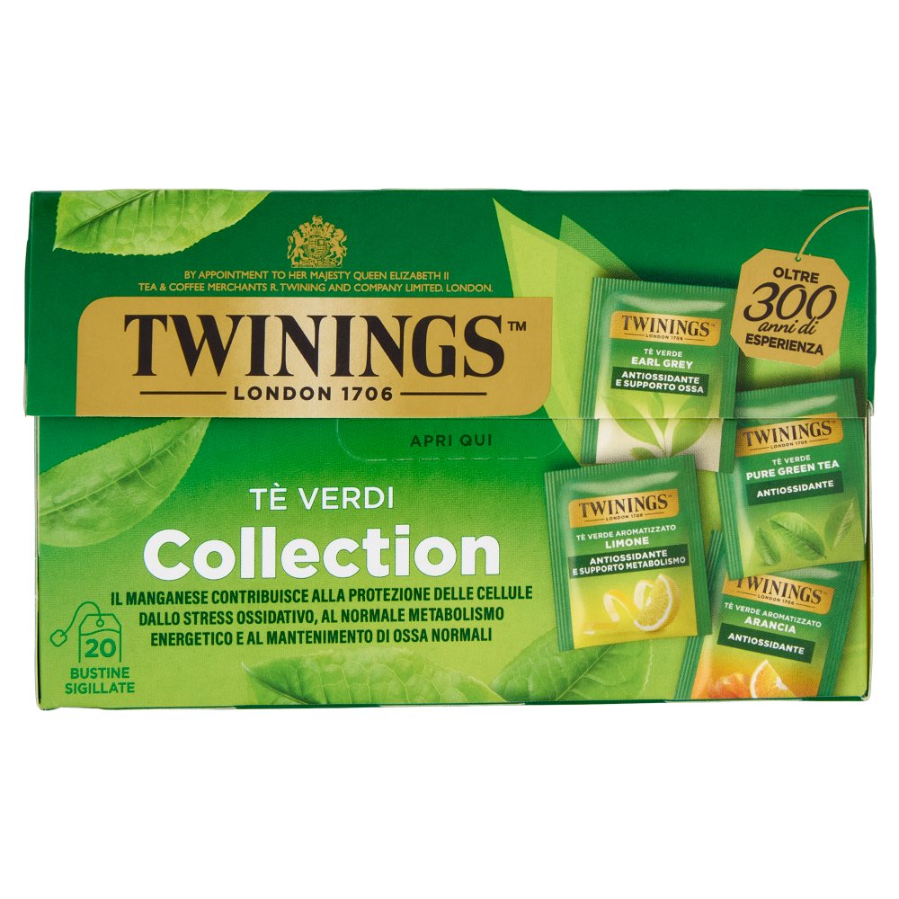 TWININGS GREEN COLLECTION 20FF G.40| Imb . 8