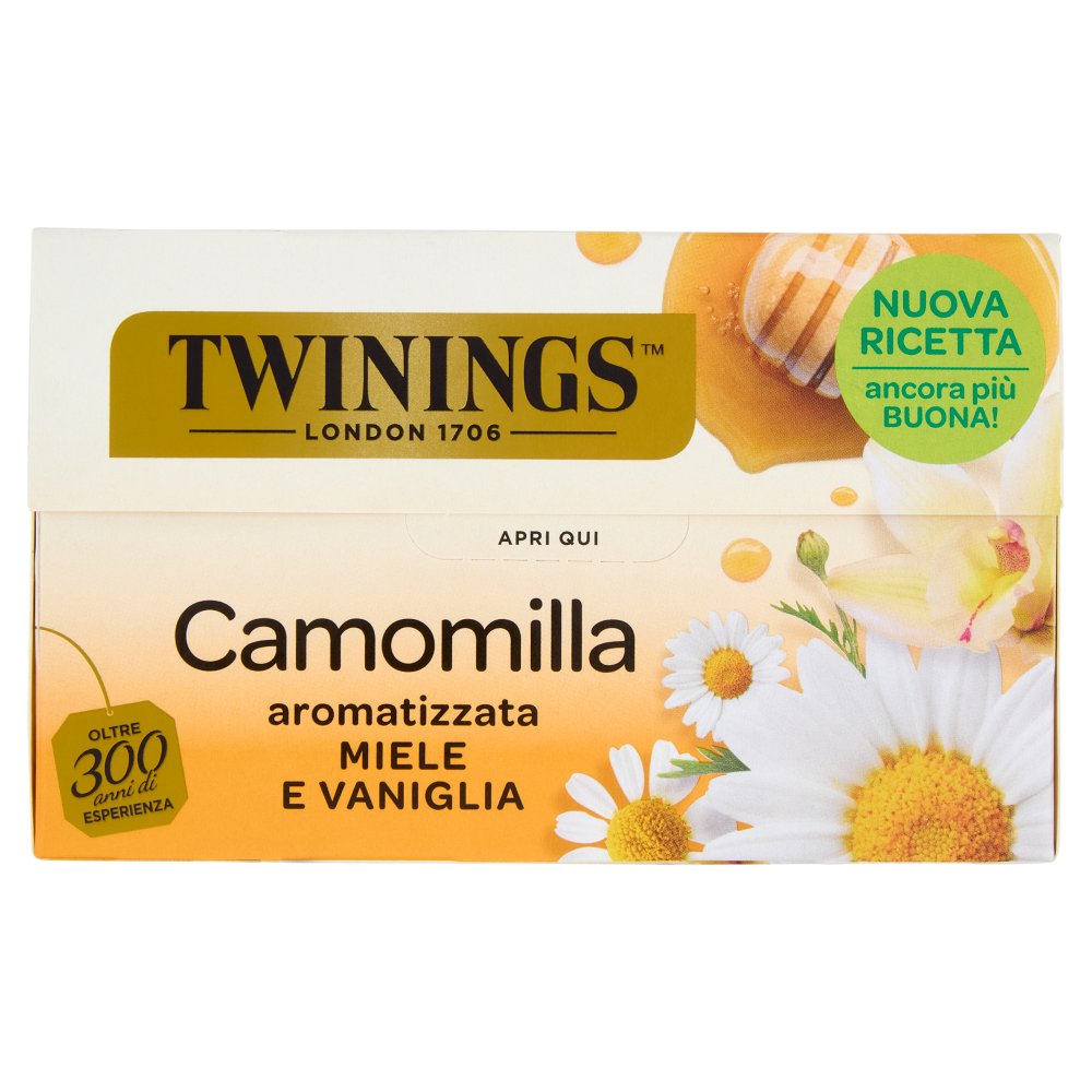 TWININGS INFUSO G.30 CAMOMILLA MIELE E V ANIGLIA 20FF| Imb. 6