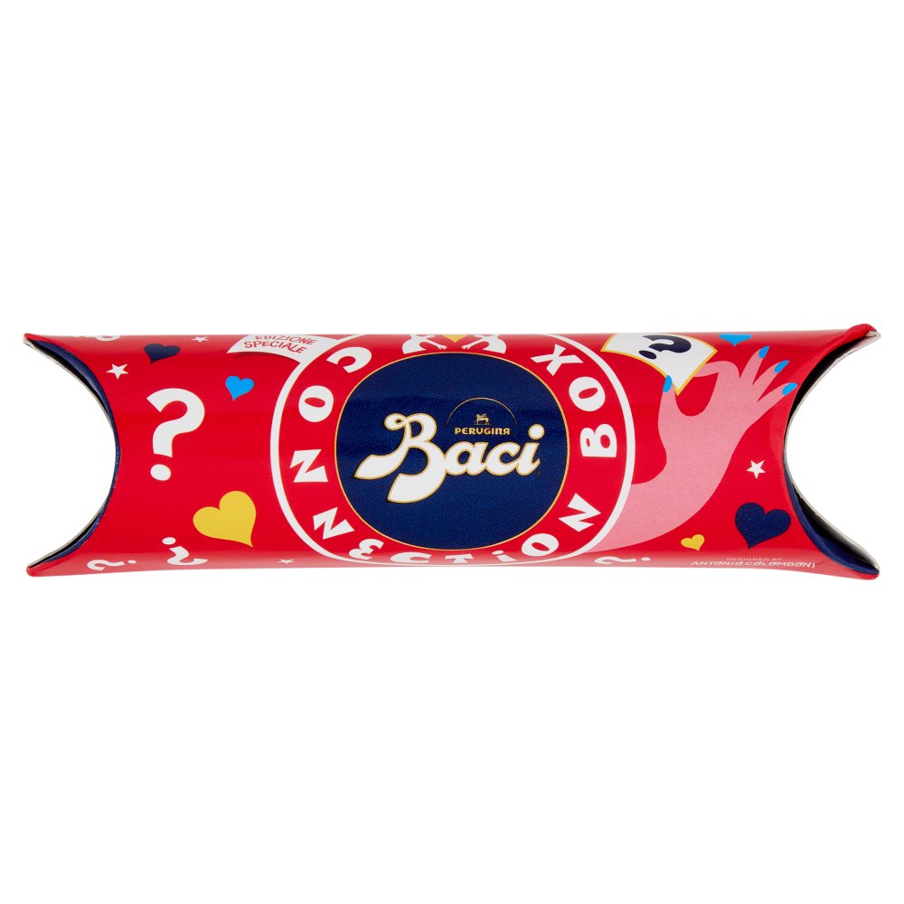 Baci Perugina Connection Box Cioccolatini Fondenti Ripieni al Gianduia Gr.37.5