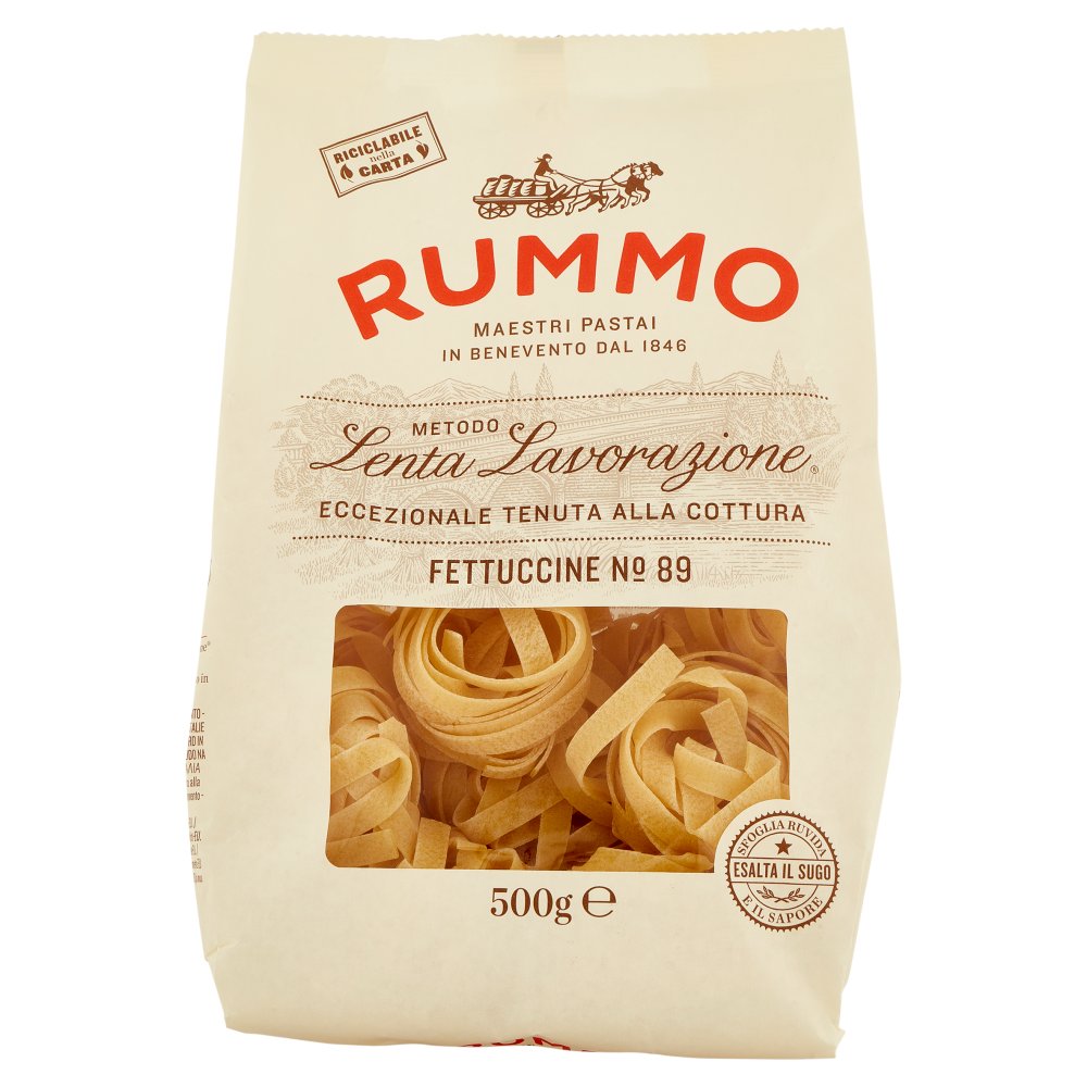 RUMMO F.S. G.500 FETTUCCINE N?89 TRAF.BR ONZO -NIDI SEMOLA-| Imb. 12